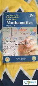 Mathematics Paper 1 B Text Book For Class 11