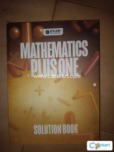 Mathematics Plus One Jee,keam solution book