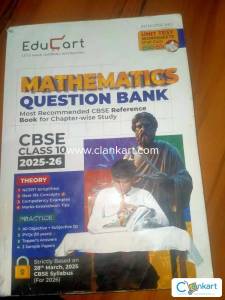 Mathematics Question Bank by Educart 2025-2026 Edition (only for CBSE)
