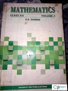 Mathematics R.D.SHARMA Class 12th Vol - l & ll