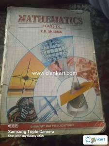Mathematics R.D.Sharma for class 9th