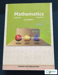 Mathematics RD SHARMA XII volume 1