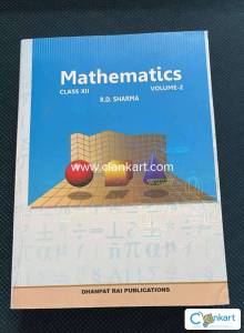 Mathematics RD SHARMA XII volume 2