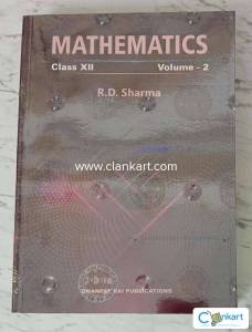 Mathematics R.D Sharma Class 12 (Vol 1,2 and MCQ)
