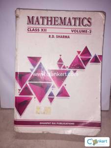 Mathematics RD Sharma Class 12 Volume 02