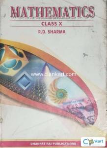 RD Sharma Mathematics class 10th book