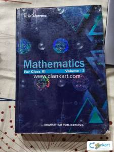 Mathematics RD Sharma for class 11 volume 2 (2021-2022