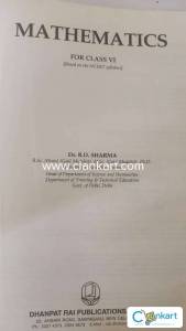 Mathematics RD sharma class Vi