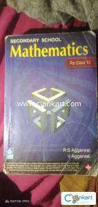 Mathematics, RS Agarwal, for class 10 CBSE