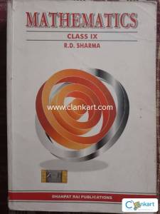 Mathematics R D Sharma class 9