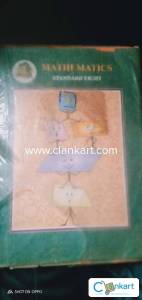 Mathematics STD 8 textbook