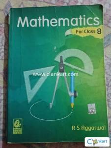 Mathematics.   class 8.       Book name:Rs aggarwal.