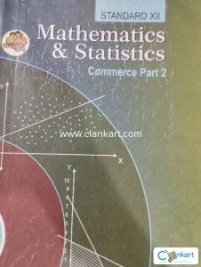 Mathematics and Statistics Commerce for Class 12