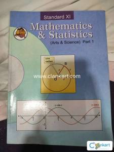 Mathematics and statistics (Arts and Science) Part I Standard XI