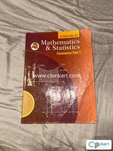 Mathematics and statistics for class 12th