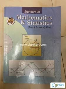 Mathematics and statistics part -1 text book for class 11