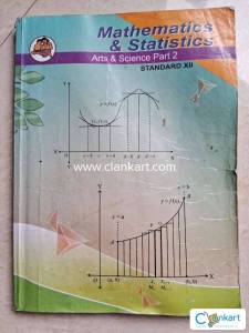 Mathematics and statistics part 2 arts and science std 12