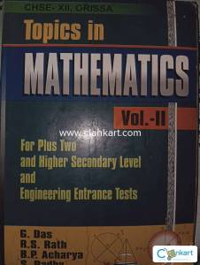 Mathematics book for class 12