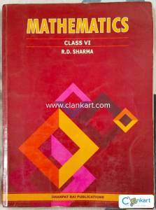 Mathematics by R.D. SHARMA for Class 6