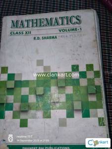 Mathematics by RD Sharma Vol 1