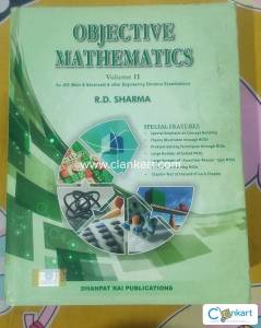 Mathematics by RD Sharma for JEE Mains And Advance Volume 1 And 2
