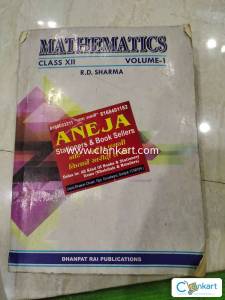 Mathematics class 12 RD Sharma