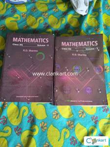 Mathematics class 12 by R D Sharma vol 1 and 2 with mcq