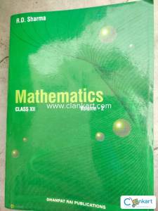 Mathematics class 12 volume 1 and 2