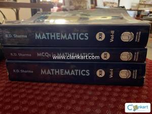 Mathematics class 12th 3 vol set by RD sharma