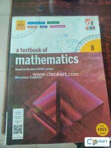 Mathematics class 8 based on latest NCERT syllabus