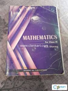 Mathematics class 9th Rd sharma