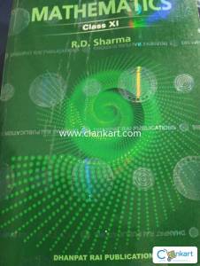 Mathematics class XI R D sharma