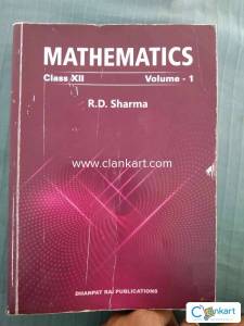 Mathematics class xiith