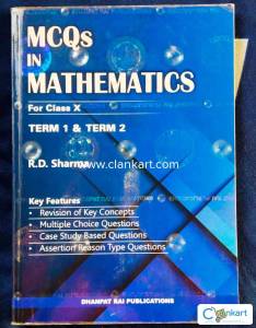 Mathematics for Class 10 - CBSE - by R.D. Sharma Examination 2022-23