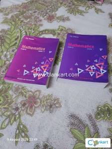 Mathematics for Class 11 by R D Sharma Vol. 1 & 2