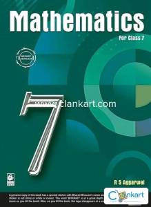 Mathematics for Class 7 By R S Aggarwal - Revised Print 2024  Meets t