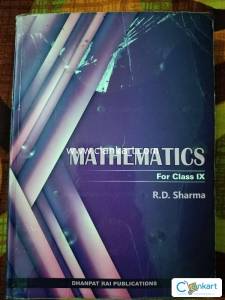 Mathematics for Class 9 - CBSE - by R.D. Sharma