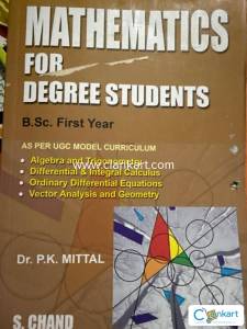 Mathematics for Degree Students