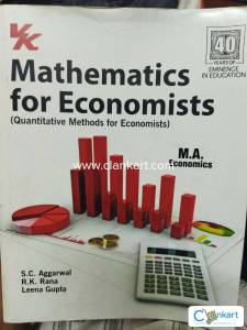 Mathematics for Economists
