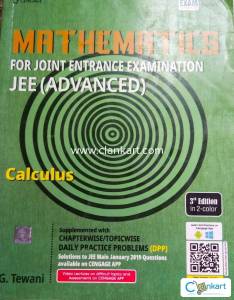 Mathematics for JEE(Advanced) Calculus , Cengage,G.Tewani