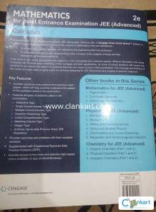 Mathematics for JEE (Advanced) CALCULAS by G Tewani