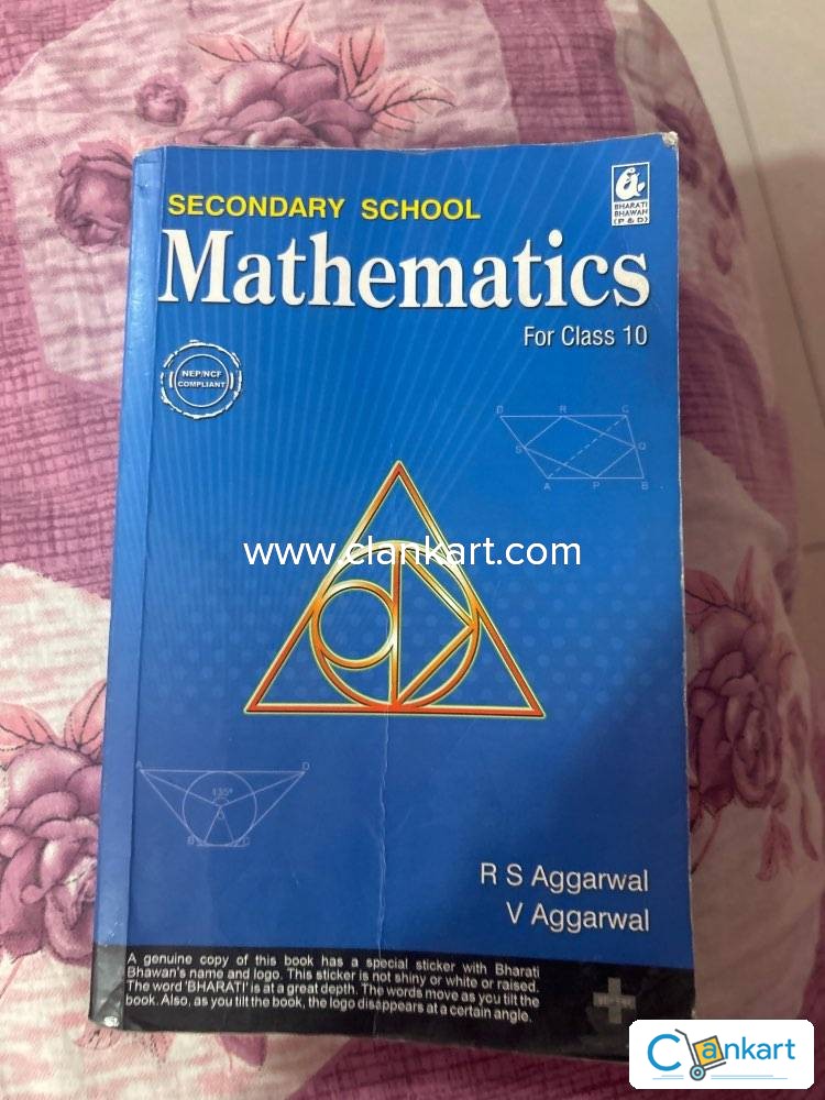 Buy 'Secondary School Mathematics For Class 10 (Examination 2020-2021 ...