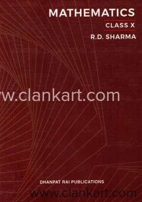 Mathematics for class 10th RD Sharma