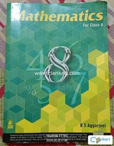 Mathematics for class 8 RS Aggarwal
