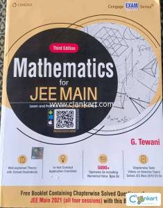 Mathematics for jee mains by G Tewani