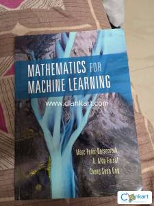 Mathematics for machine learning by Marc Peter Deisenroth