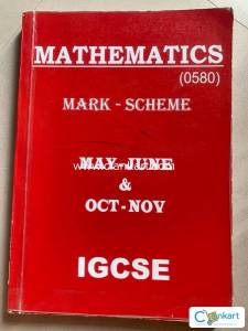 Mathematics igcse mark scheme