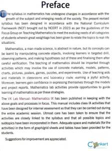 Mathematics lab manual for class 9 in excellent condition not used