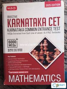 Mathematics mcqs extracted from each line of latest 2nd puc te