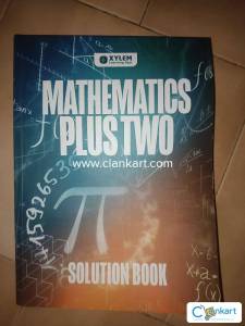 Mathematics plus two solution book